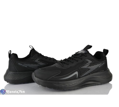 Кросівки чоловічі на весну/осінь (8 пар р.39-44) чорний  "LEVLU"