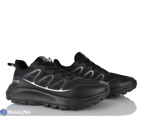 Кросівки чоловічі на весну/осінь (8 пар р.39-44) чорний  "LEVLU"