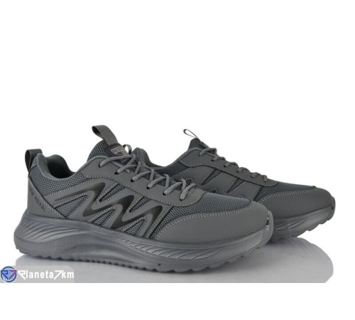 Кросівки чоловічі на весну/осінь (8 пар р.39-44) сірий  "LEVLU"