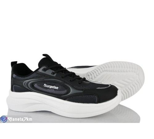 Кросівки жіночі на весну/осінь (8 пар р.36-40) чорний  "LEVLU"