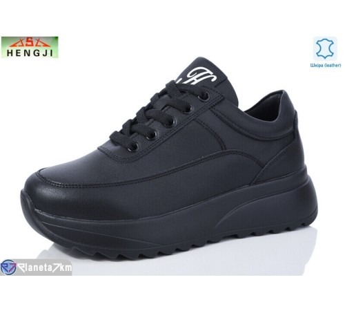Кросівки жіночі на весну/осінь (8 пар р.36-41) чорний  "HENGJI-ELENA"