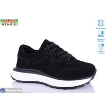 Кросівки жіночі на весну/осінь (8 пар р.36-41) чорний  "HENGJI-ELENA"
