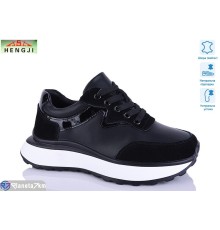 Кросівки жіночі на весну/осінь (8 пар р.36-41) чорний  "HENGJI-ELENA"