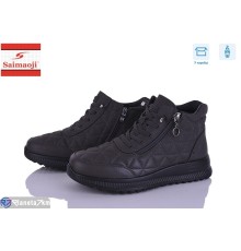 Черевики жіночі на весну/осінь (8 пар р.37-42) сірий  "Saimaoji"