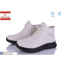 Черевики жіночі на весну/осінь (8 пар р.36-41) бежевий  "Saimaoji"