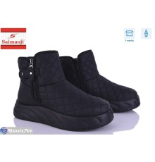 Черевики жіночі на весну/осінь (8 пар р.36-41) чорний  "Saimaoji"