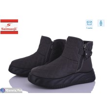 Черевики жіночі на весну/осінь (8 пар р.36-41) сірий  "Saimaoji"