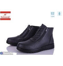 Черевики жіночі на весну/осінь (6 пар р.41-43) сірий  "Saimaoji"