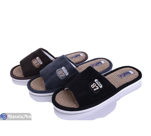 Тапки чоловічі на весну/осінь (12 пар р.40-45) мікс  "Melinda"