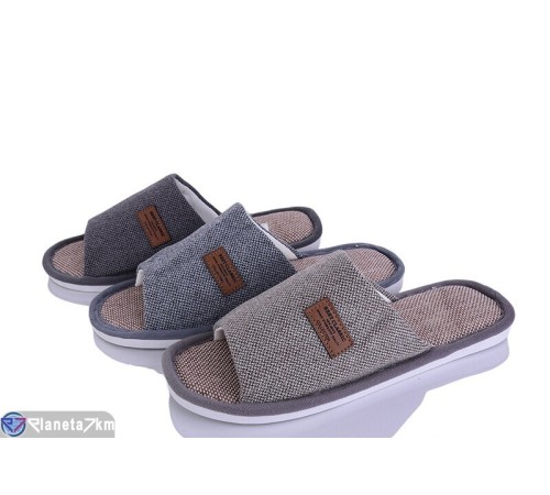 Тапки чоловічі на весну/осінь (12 пар р.40-45) мікс  "Melinda"