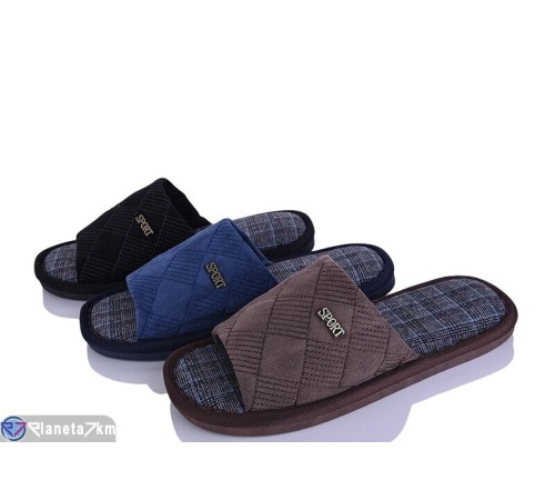 Тапки чоловічі на весну/осінь (12 пар р.40-45) мікс  "Melinda"