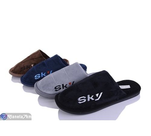 Тапки чоловічі на весну/осінь (12 пар р.42-47) мікс  "Melinda"