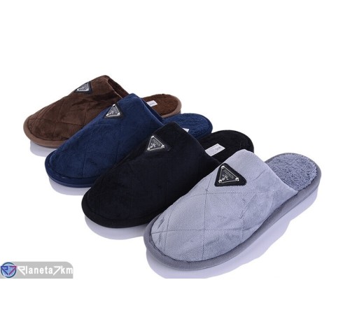 Тапки чоловічі на весну/осінь (12 пар р.42-47) мікс  "Melinda"