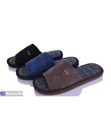 Тапки чоловічі на весну/осінь (12 пар р.40-45) мікс  "LINKA"