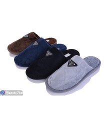 Тапки чоловічі на весну/осінь (12 пар р.42-47) мікс  "LINKA"