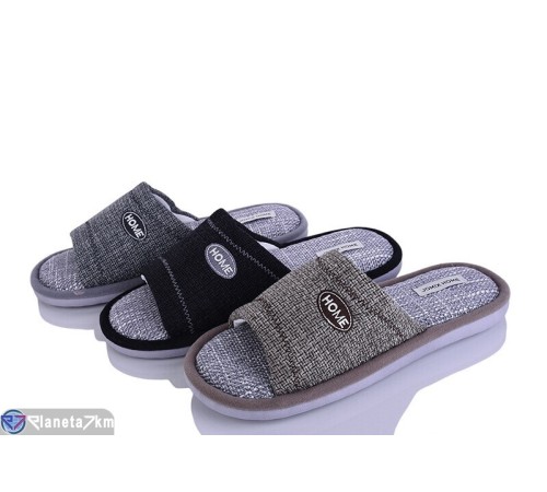 Тапки чоловічі на весну/осінь (12 пар р.41-46) мікс  "LINKA"