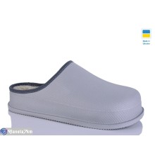 Чоловічі сабо на зиму (8 пар р.41-46) сірий  "Korka"