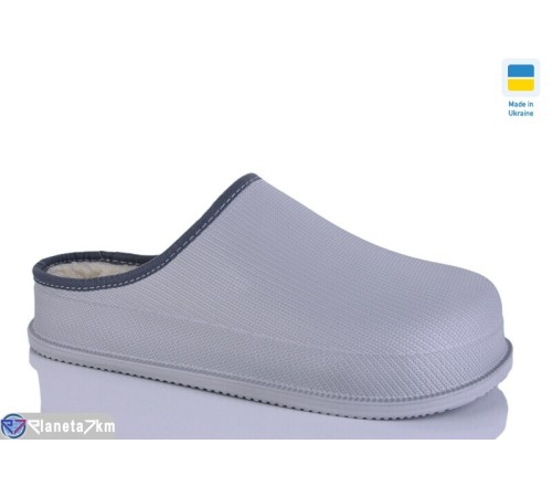Чоловічі сабо на зиму (8 пар р.41-46) сірий  "Korka"
