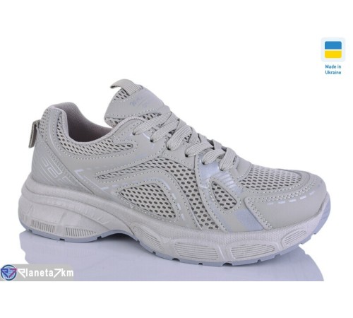 Кросівки жіночі на весну/осінь (8 пар р.36-40) сірий  "Korka"