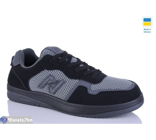 Кросівки чоловічі на весну/осінь (8 пар р.41-45) чорний  "Korka"