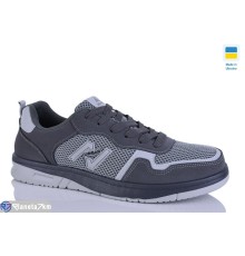 Кросівки чоловічі на весну/осінь (8 пар р.41-45) сірий  "Korka"