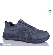 Кросівки чоловічі на весну/осінь (8 пар р.41-45) сірий  "Korka"