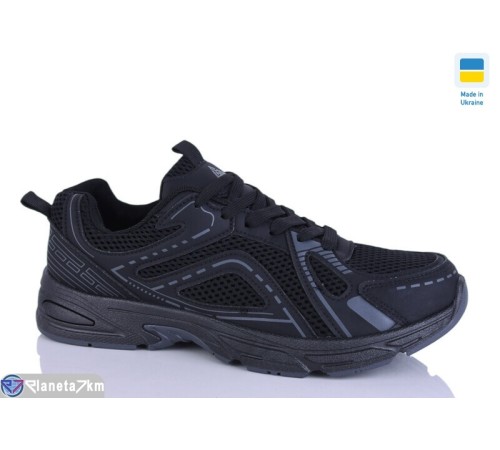 Кросівки чоловічі на весну/осінь (8 пар р.41-45) чорний  "Korka"