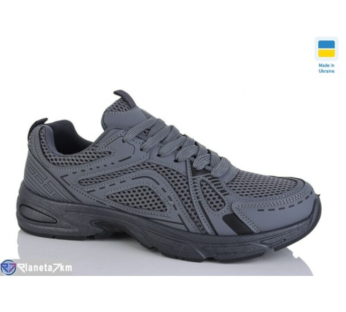 Кросівки чоловічі на весну/осінь (8 пар р.41-45) сірий  "Korka"