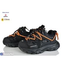 Дитячі кросівки на весну/осінь (7 пар р.31-37) чорний  "BELIES-D"