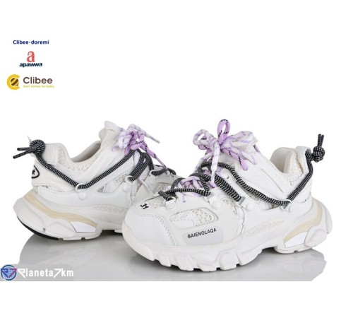 Дитячі кросівки на весну/осінь (7 пар р.31-37) білий  "BELIES-D"