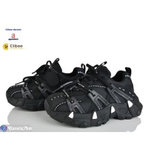 Дитячі кросівки на весну/осінь (7 пар р.31-37) чорний  "BELIES-D"