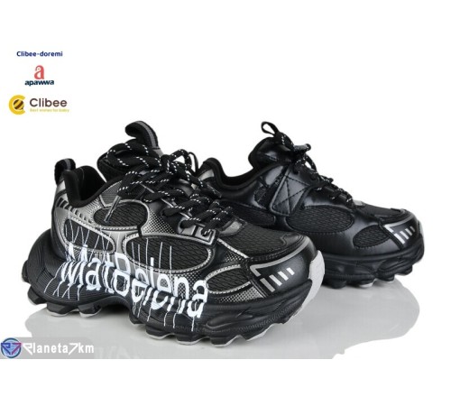 Дитячі кросівки на весну/осінь (7 пар р.31-37) чорний  "BELIES-D"