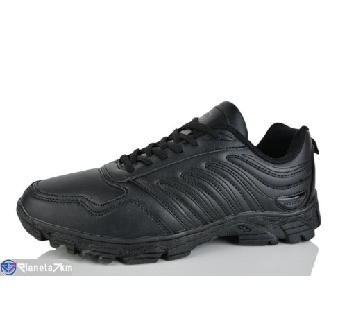 Кросівки чоловічі на весну/осінь (8 пар р.41-46) чорний  "RET"