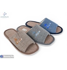 Тапки чоловічі на весну/осінь (12 пар р.41-45) мікс  "Acorus"