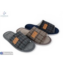 Тапки чоловічі на весну/осінь (12 пар р.41-45) мікс  "Acorus"