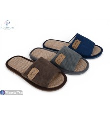 Тапки чоловічі на весну/осінь (12 пар р.41-45) мікс  "Acorus"