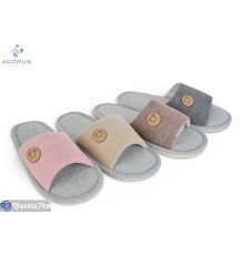 Тапки на весну/осінь (10 пар р.35-45) мікс  "Acorus"