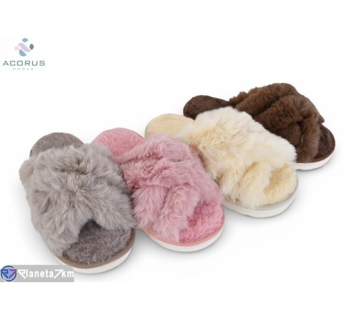 Тапки чоловічі на весну/осінь (10 пар р.36-41) мікс  "Acorus"