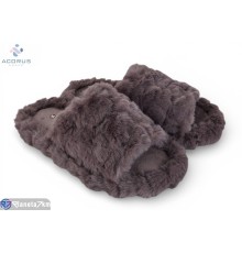 Тапки чоловічі на весну/осінь (6 пар р.37-41) коричневий  "Acorus"