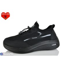 Кросівки чоловічі на весну/осінь (8 пар р.40-45) чорний  "Jiao Li Mei"