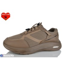 Кросівки чоловічі на весну/осінь (8 пар р.40-45) коричневий  "Jiao Li Mei"