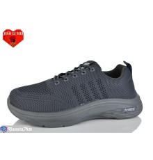 Кросівки чоловічі на весну/осінь (8 пар р.40-45) сірий  "Jiao Li Mei"