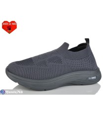 Кросівки чоловічі на весну/осінь (8 пар р.40-45) сірий  "Jiao Li Mei"