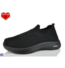 Кросівки чоловічі на весну/осінь (8 пар р.40-45) чорний  "Jiao Li Mei"