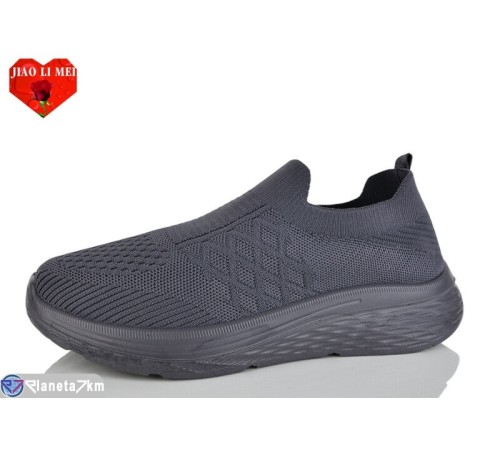 Кросівки чоловічі на весну/осінь (8 пар р.40-45) сірий  "Jiao Li Mei"