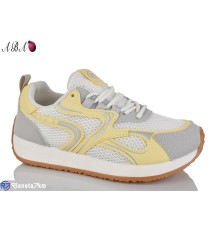 Кросівки жіночі на весну/осінь (8 пар р.36-41) бежевий  "Aba"