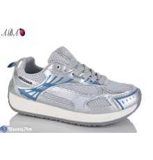 Кросівки жіночі на весну/осінь (8 пар р.36-41) сірий  "Aba"