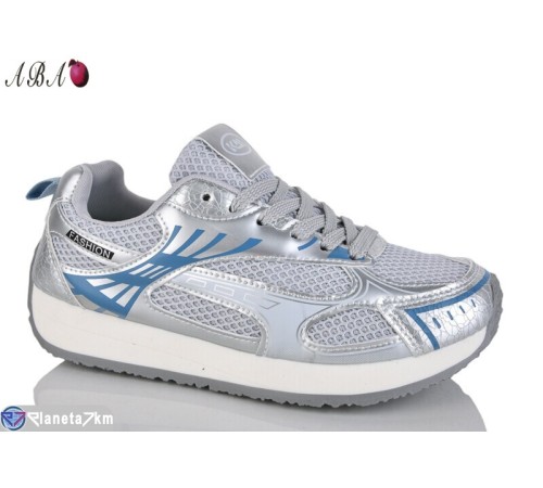 Кросівки жіночі на весну/осінь (8 пар р.36-41) сірий  "Aba"