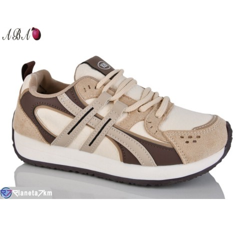 Кросівки жіночі на весну/осінь (8 пар р.36-41) бежевий  "Aba"