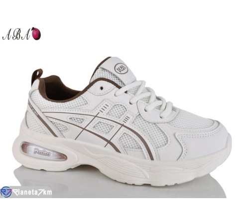 Кросівки жіночі на весну/осінь (8 пар р.36-41) білий  "Aba"